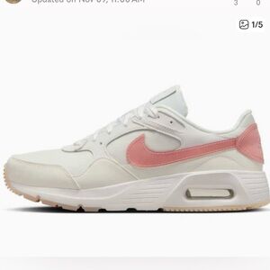 NIKE Air Max 90 White Pink Sneakers Women’s Size 6.5